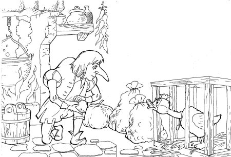 Рисунок карлик нос и маленький МУК