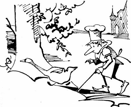 Гауф карлик нос рисунок карандашом