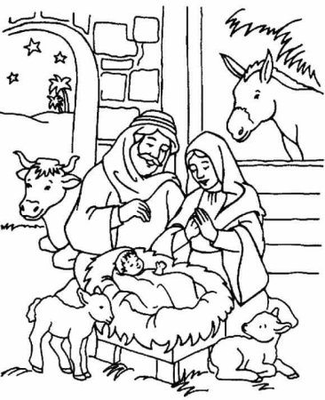 Свет рождественской звезды рисунки раскраски