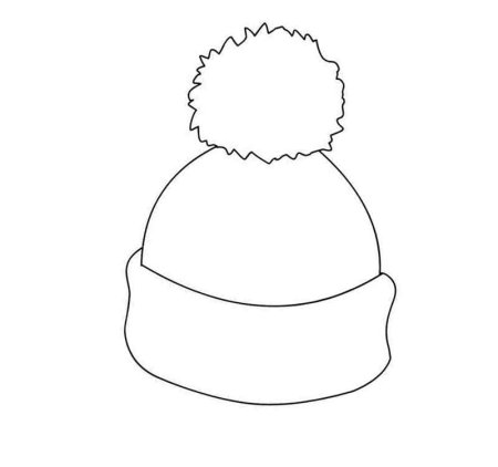 Шапка раскраска