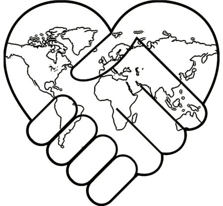 Раскраска мир