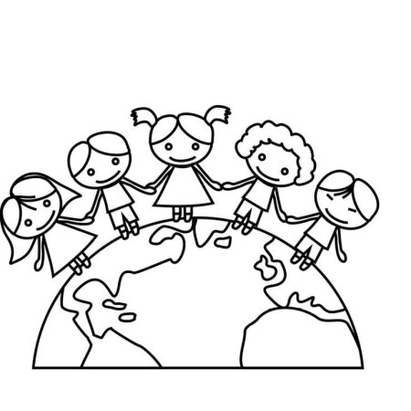 Всемирный день ребенка раскраски