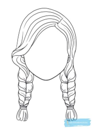 Лицо мамы раскраска для детей