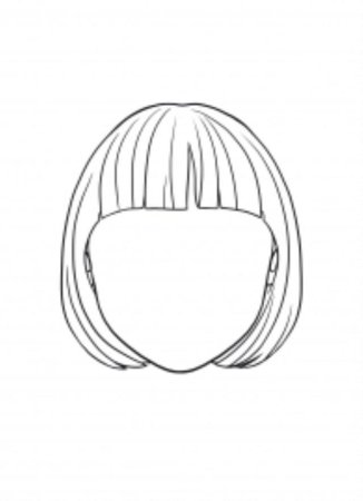 Волосы раскраска для детей