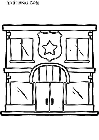 Раскраска полиция