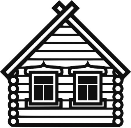 Изба картинки для детей