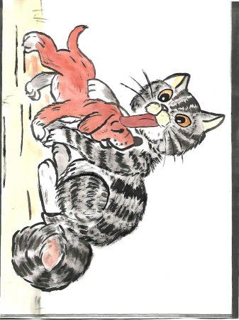 Кошкин щенок Берестов иллюстрации