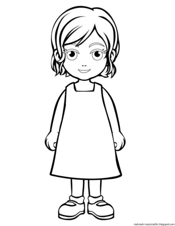 Раскраска для девочек