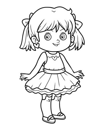 Раскраска для девочек