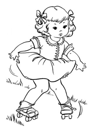 Раскраски Шарлотта Земляничка принцессы в платье