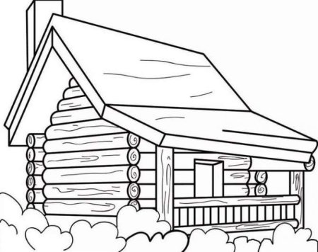 Изба карандашом