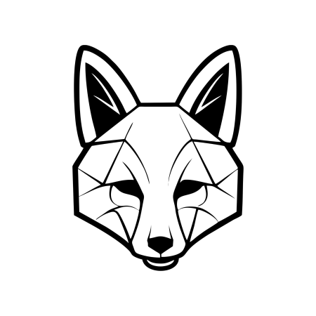 Мордочка лисы рисунок