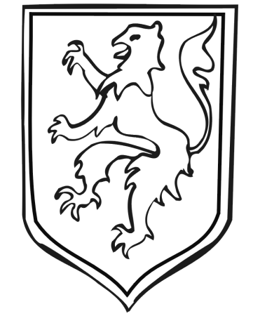 Простой Рыцарский герб
