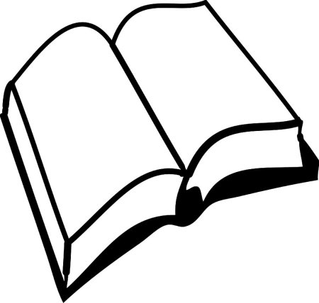 Раскраска "книга"