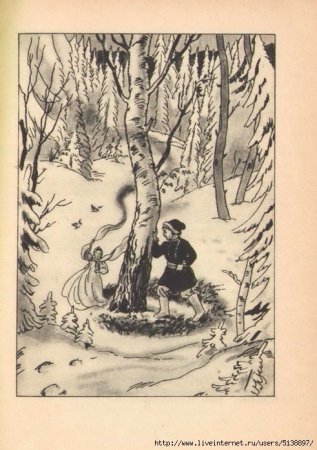 Огневушка поскакушка Бажов раскраска