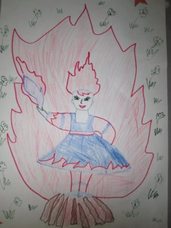 Сказка Огневушка поскакушка