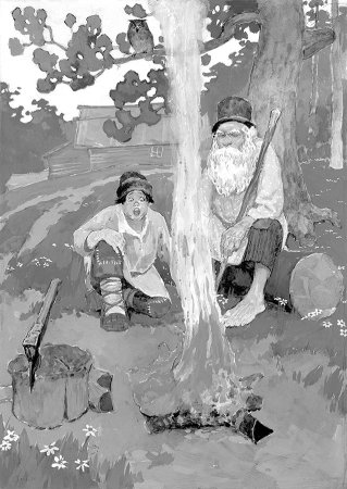 Иллюстрация к огневушке поскакушке