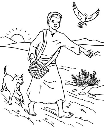 Притча рисунок