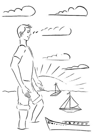 Раскраски фразеологизмы для детей