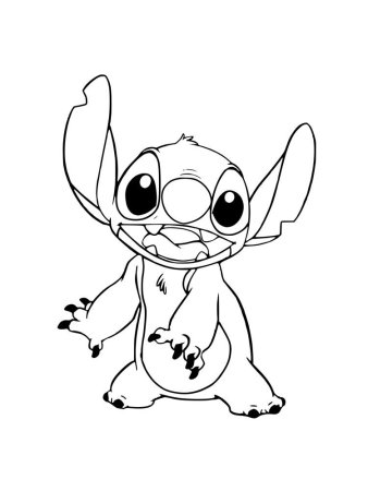 Раскраски Lilo Stitch