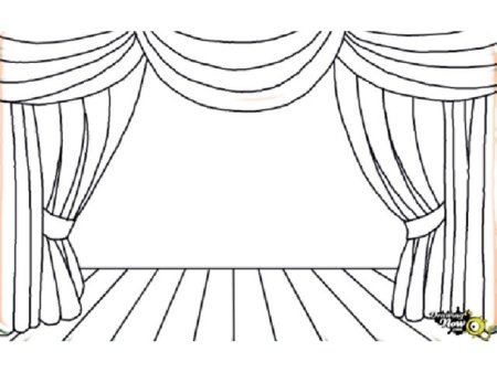 Театральный занавес эскиз