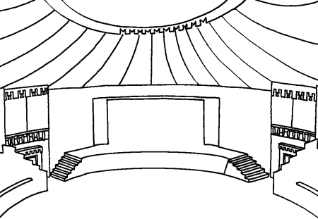 Театральные эскизы