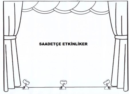 Театр раскраска