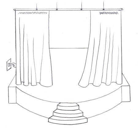 Кинотеатр эскиз