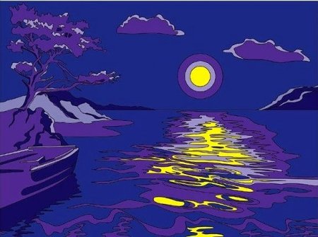 Лунная Соната рисунок