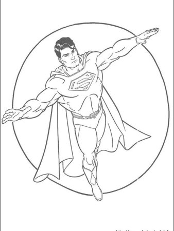 Рисунок супергероя