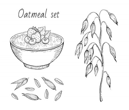 Раскраска каша