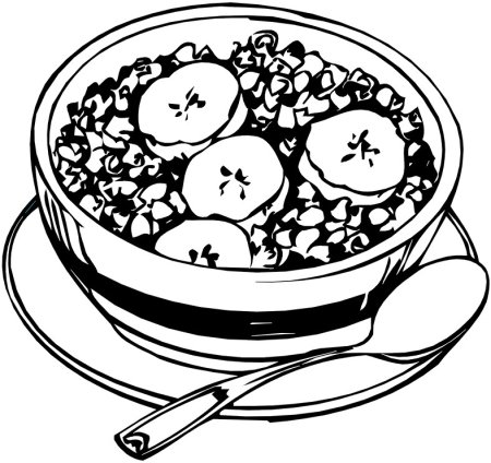 Раскраска каша