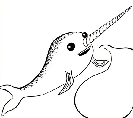 Рыба Мандаринка раскраска