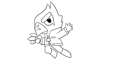 Раскраска Браво старс ворон