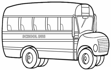 Раскраска автобус