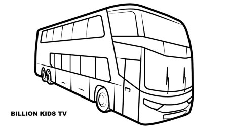 Нарисовать автобус