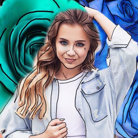 Катя Адушкина портрет