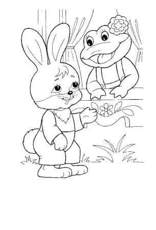 Ледяная избушка раскраска