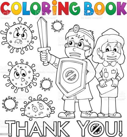 Раскраска спасибо докторам