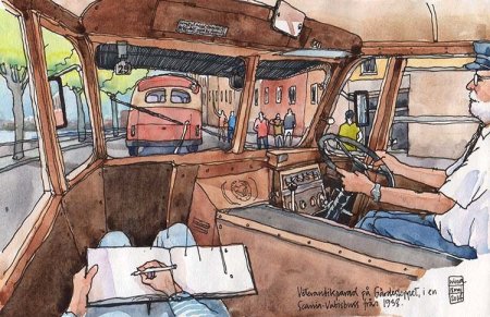 Автобус рисунок