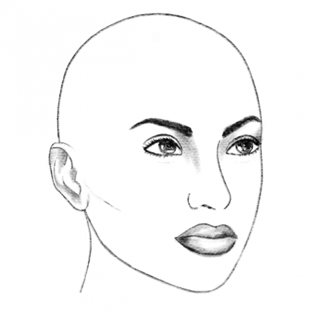 Эскиз лица
