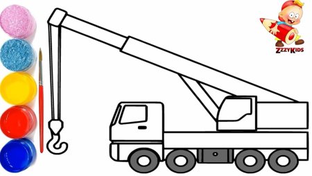 Рисование подъемный кран дошкольники