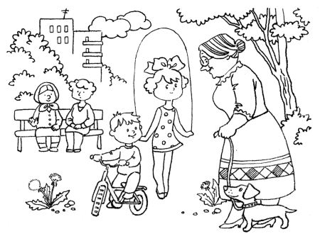 Раскраска вредные привычки для детей