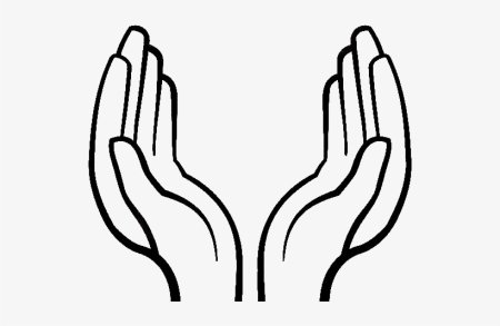 Рука раскраска