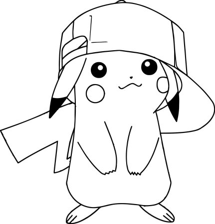 Покемоны раскраска Пичу