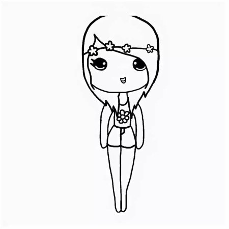 Раскраска для девочек милые