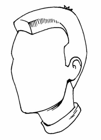 Раскраска дорисуй портрет