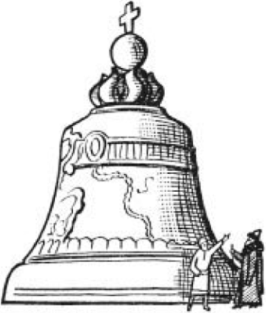 Колокол раскраска