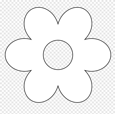 Раскраски для малышей. Ромашка