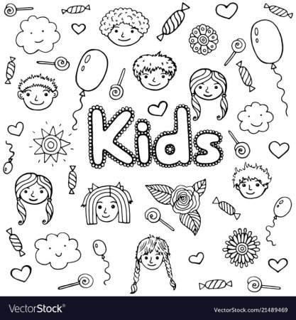 Раскраски в стиле indie Kid